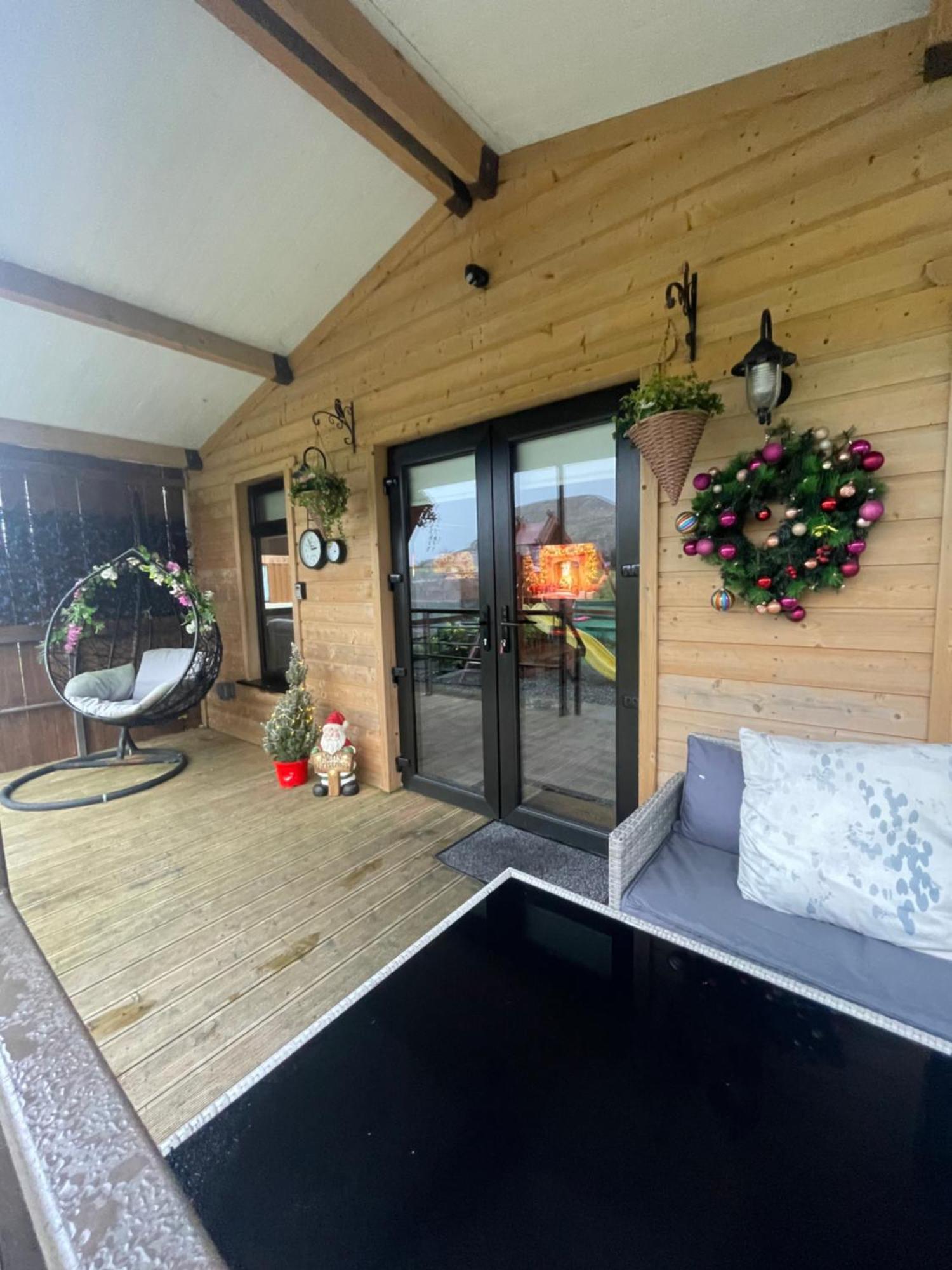 The Lodge Mountain View Log Cabin , Attymass Ballina Boyhollagh Zewnętrze zdjęcie