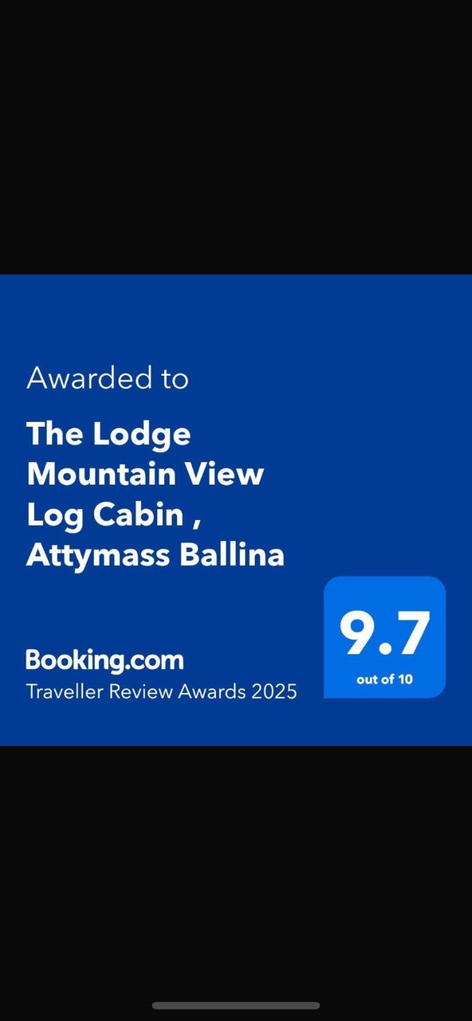 The Lodge Mountain View Log Cabin , Attymass Ballina Boyhollagh Zewnętrze zdjęcie